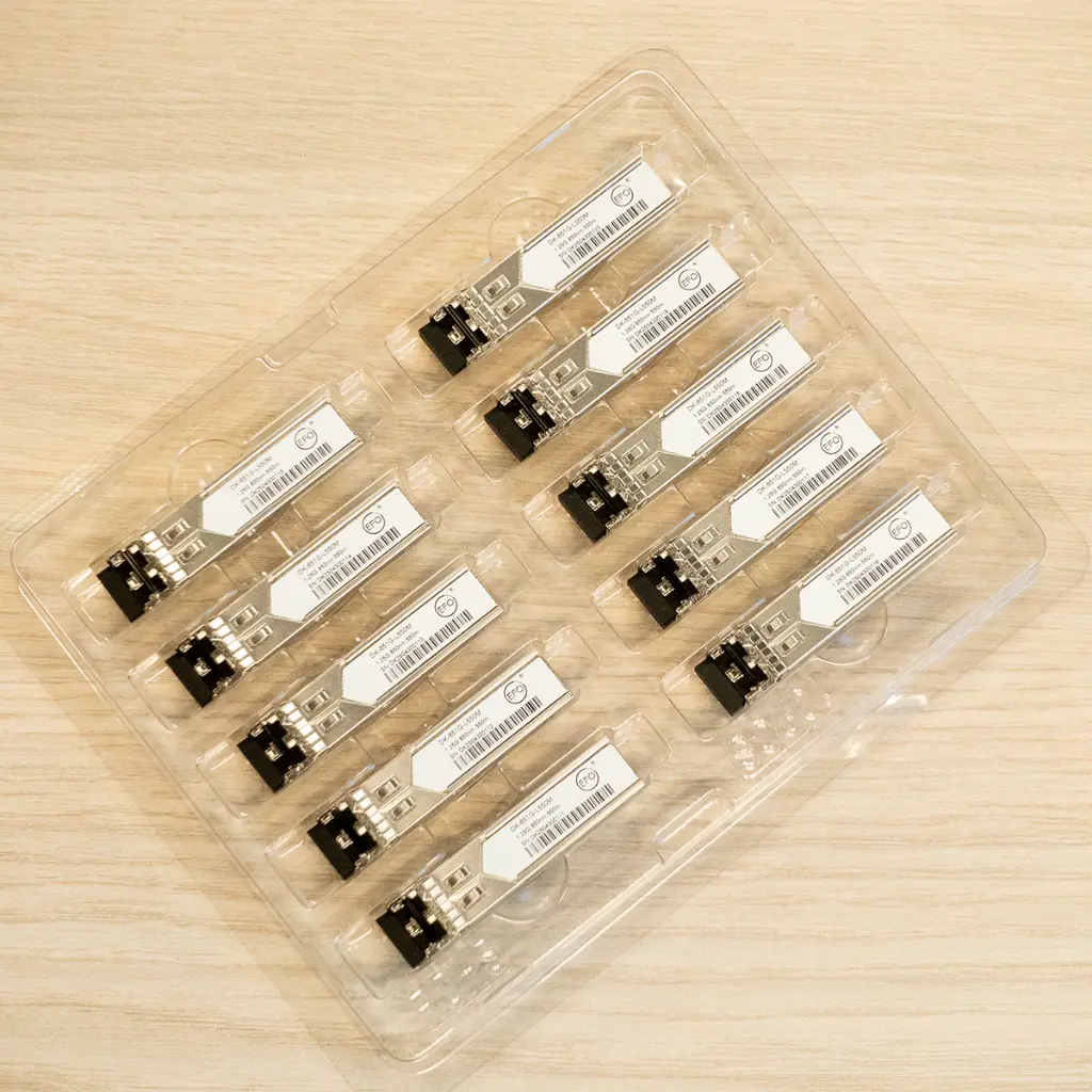 MÓDULO SFP EFO 550 m, 1.25 Gb/s, LC DUPLEX, 850 nm miniatura 5