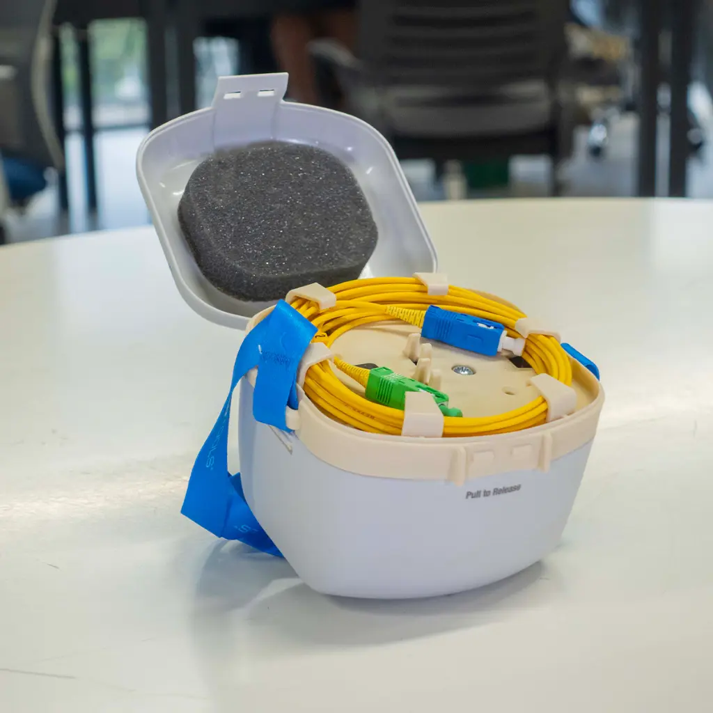 SUPER KIT OTDR GRANDWAY FHO1000-D22 ALTA GAMA miniatura 4