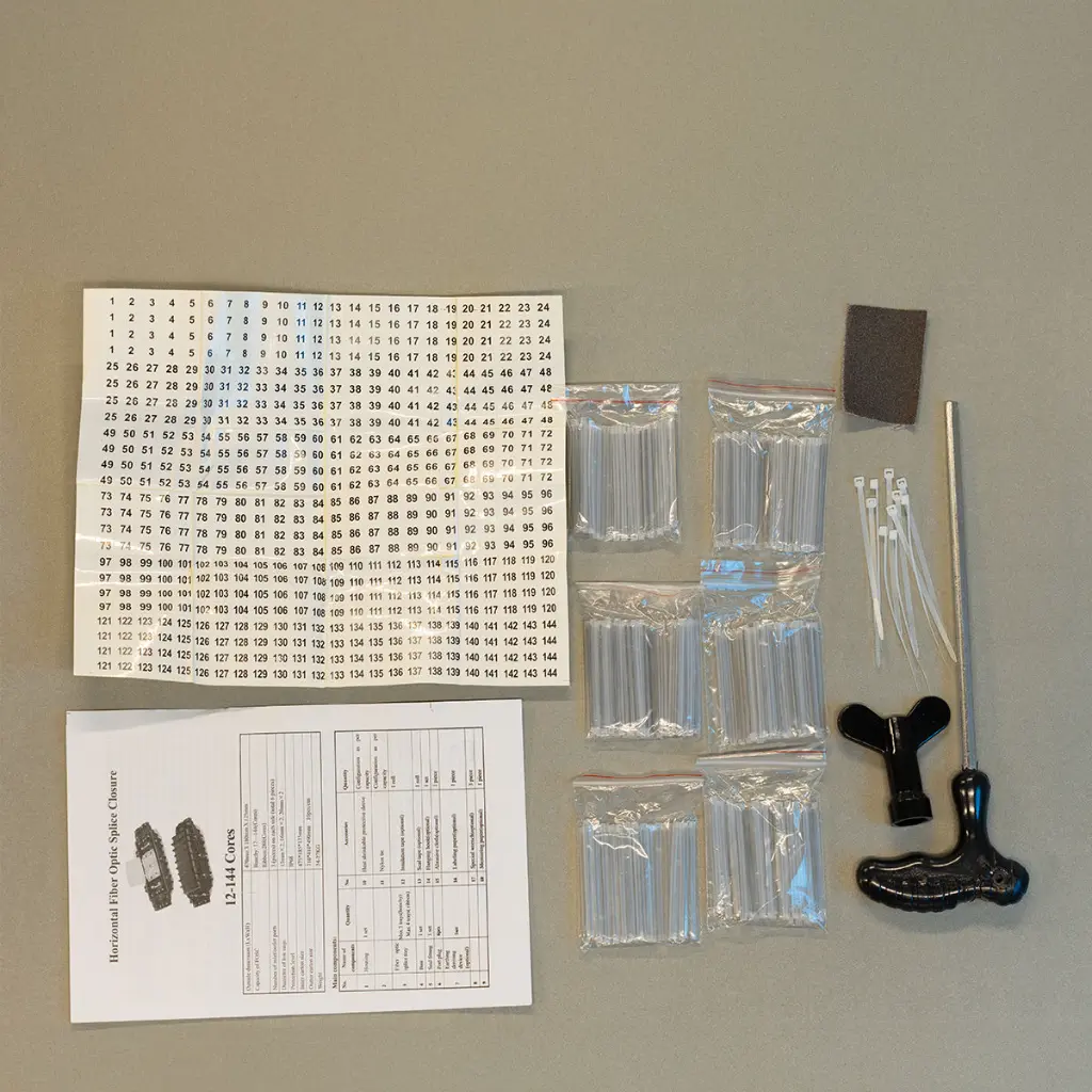 Caja de empalme  EFO FAB-FOSC-BIM-O6-144 144 Fusiiones miniatura 7