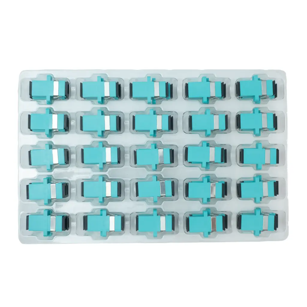 ADAPTADOR EFO SC/APC-SC/APC MM OM3 SIMPLEX miniatura 5