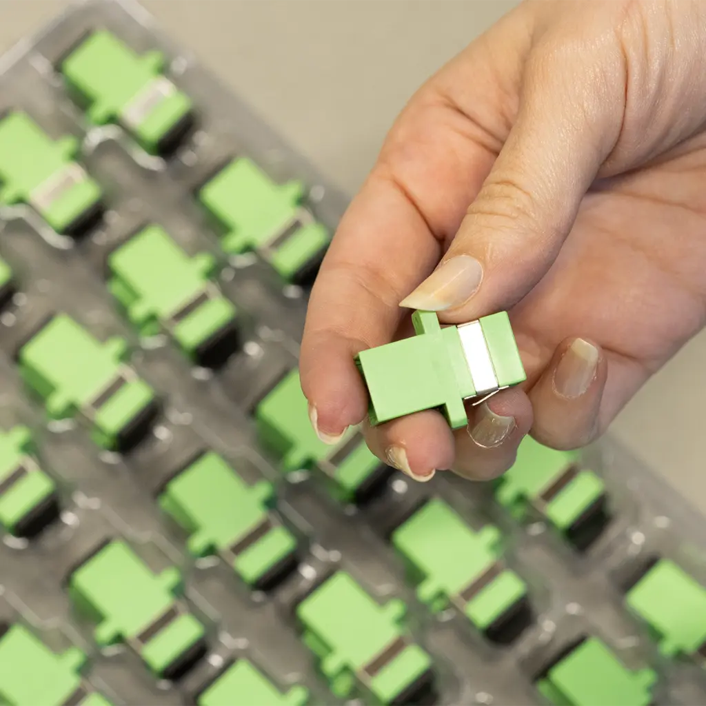 ADAPTADOR EFO SC/APC-SC/APC SM SIMPLEX miniatura 4