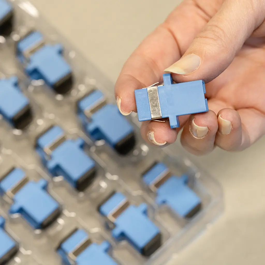 ADAPTADOR EFO SC/UPC-SC/UPC SM SIMPLEX miniatura 4